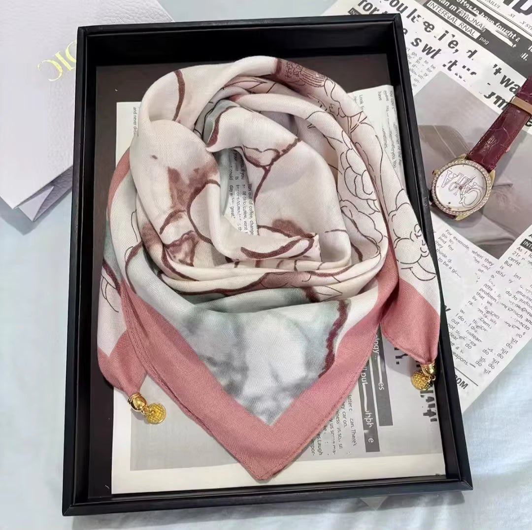 Clara Lune Scarf — The Magnetic Touch of Modern Elegance