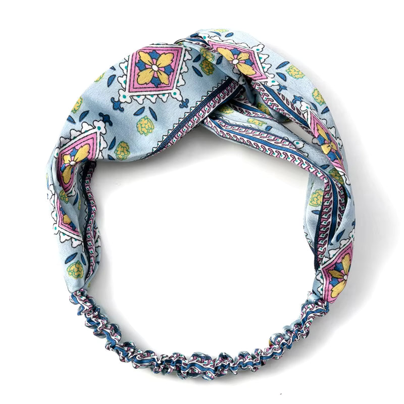 Marina Soleil Summer Headband – Bohemian Hair Accessory for Women