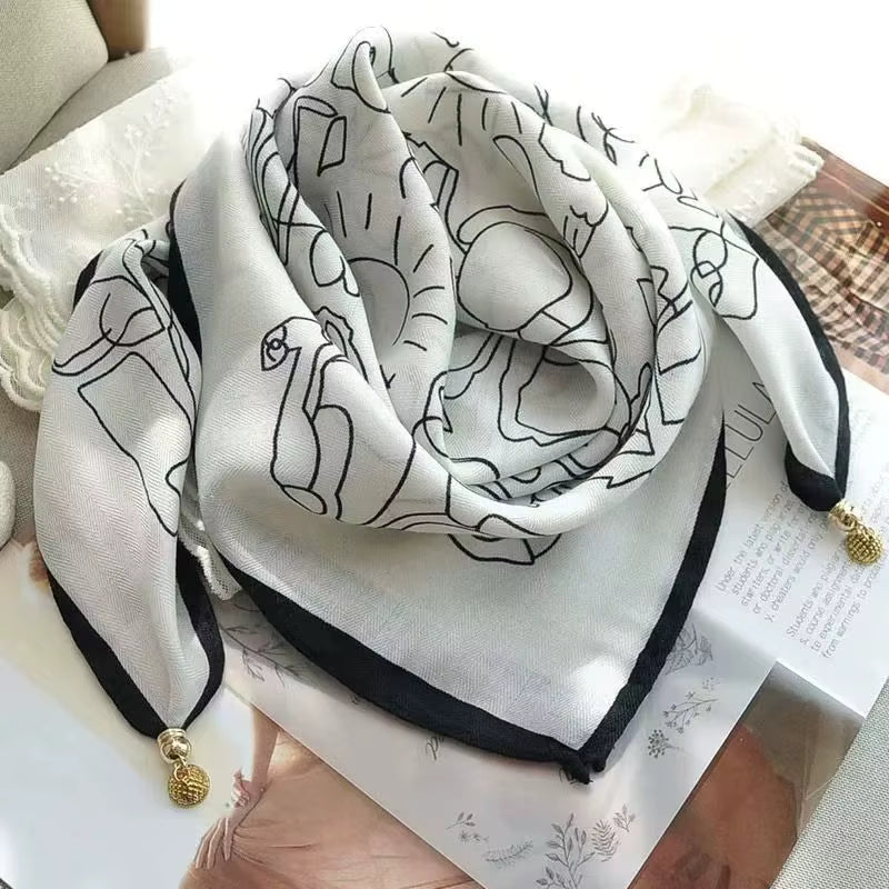 Noelle Vivre Scarf — The Magnetic Elegance of Modern Femininity