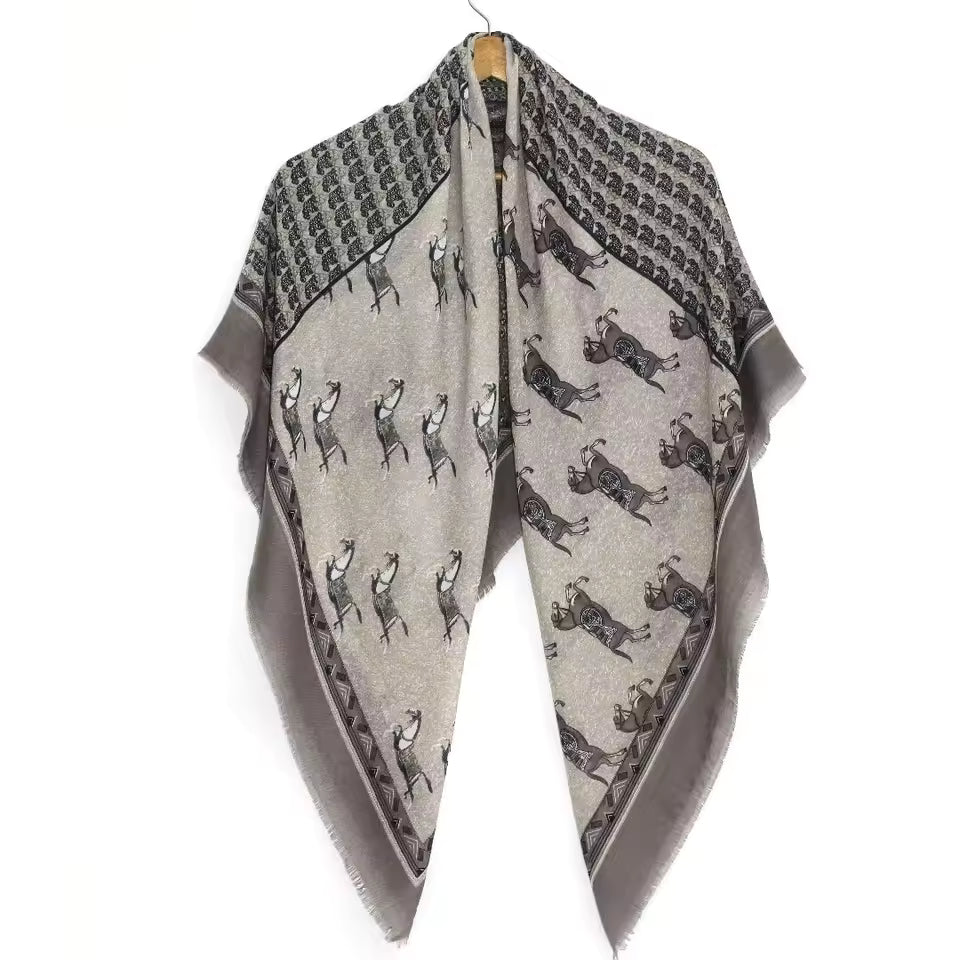 Aurora Cotton Travel Scarf