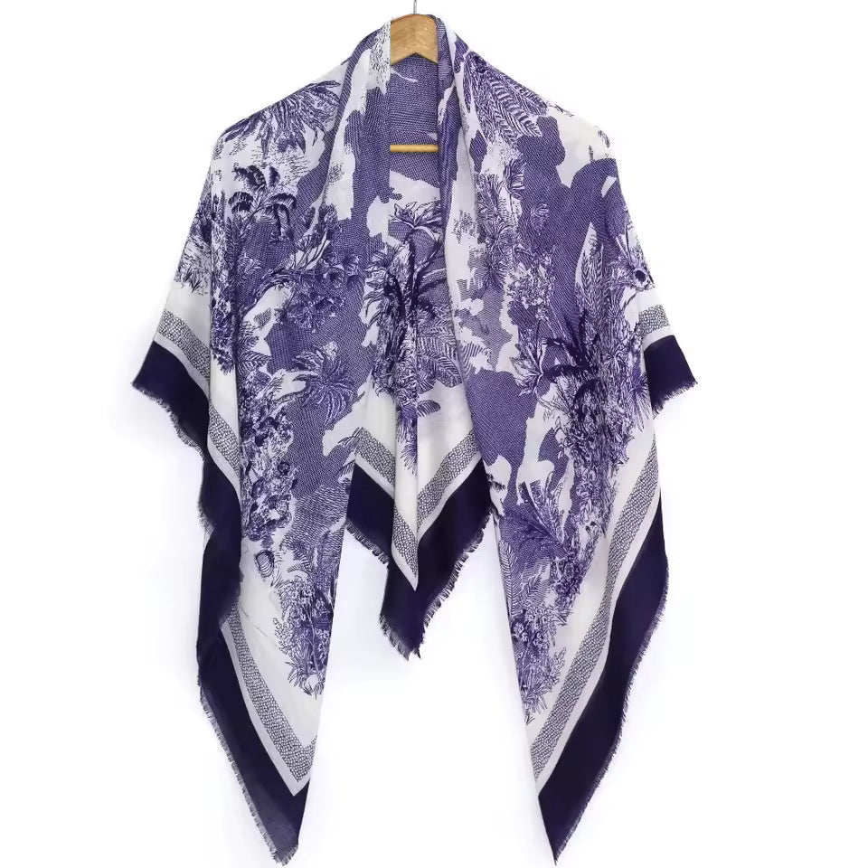 Aurora Cotton Travel Scarf