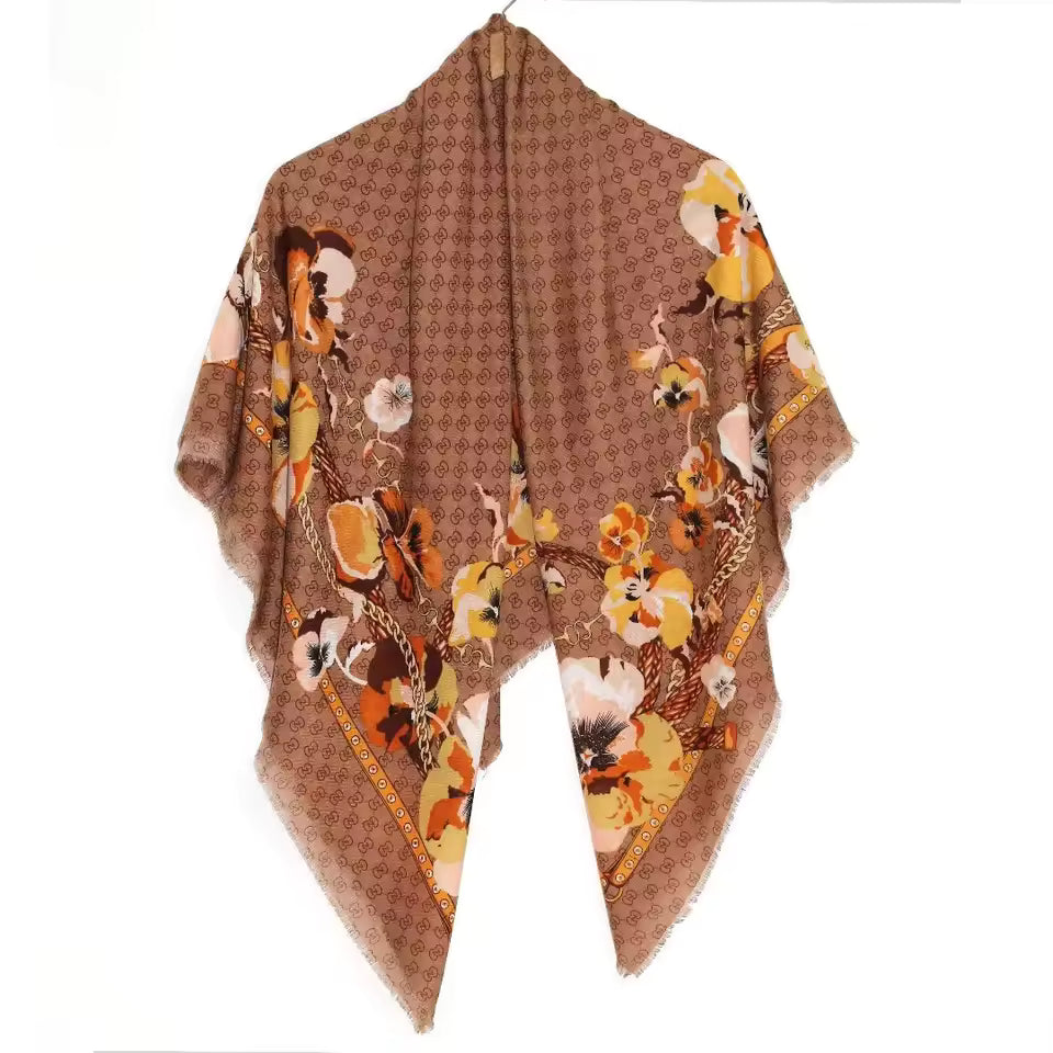 Aurora Cotton Travel Scarf