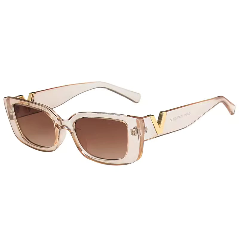 DOHOHDO VoyageSquare Gradient Sunglasses – Elegance in Motion