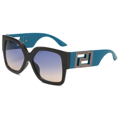 Zestoom Black Blue Gray DUHE LumiShade Square Photochromic Sunglasses – Light That Follows You