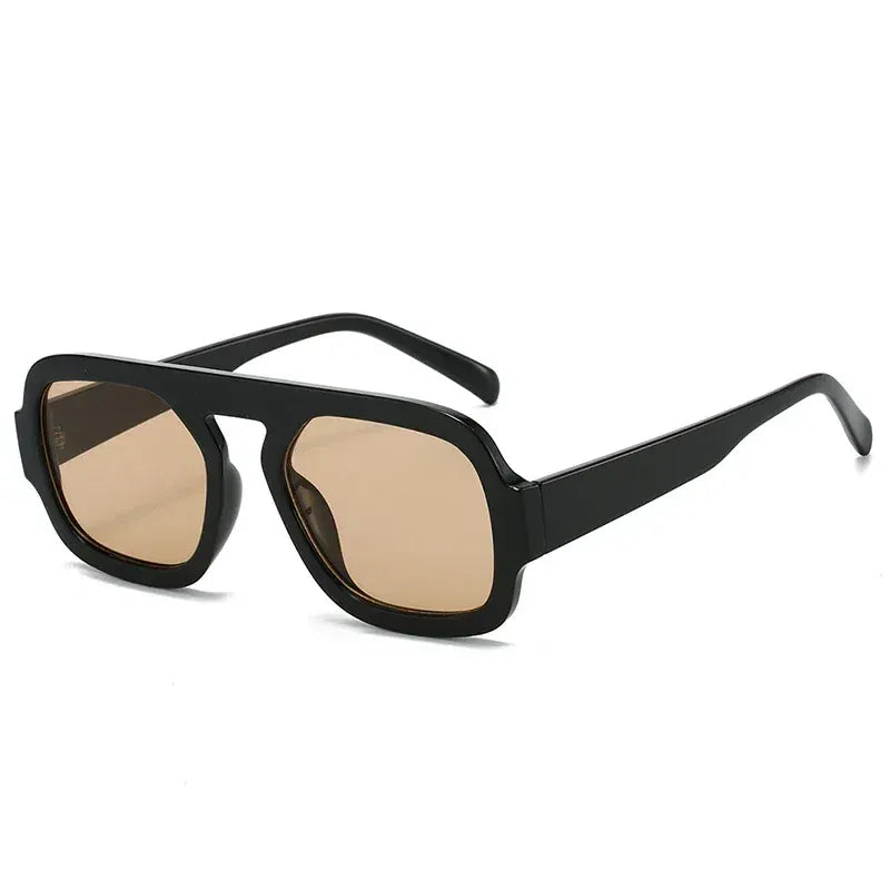 Zestoom Black champagne Square Sunglasses Astra Linea